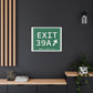 Vintage Exit 39A Merritt Parkway Sign Matte Canvas, Stretched, 1.25"