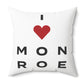 Monroe Vision Spun Polyester Square Pillow
