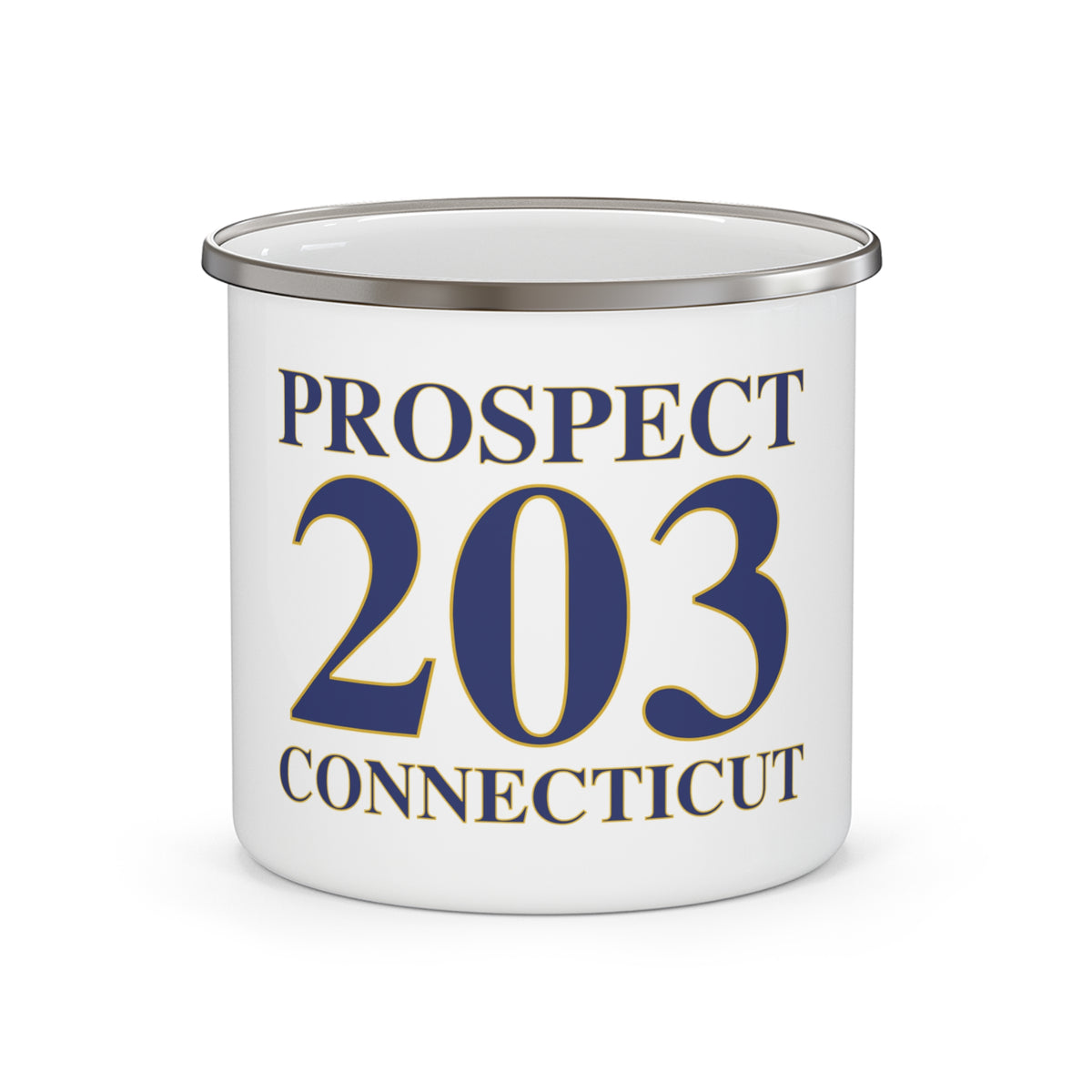 Prospect 203 Connecticut Enamel Camping Mug