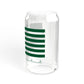 Deep River Connecticut St. Patrick’s Day Flag Sipper Glass, 16oz
