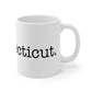 I Heart Connecticut. Mug 11oz