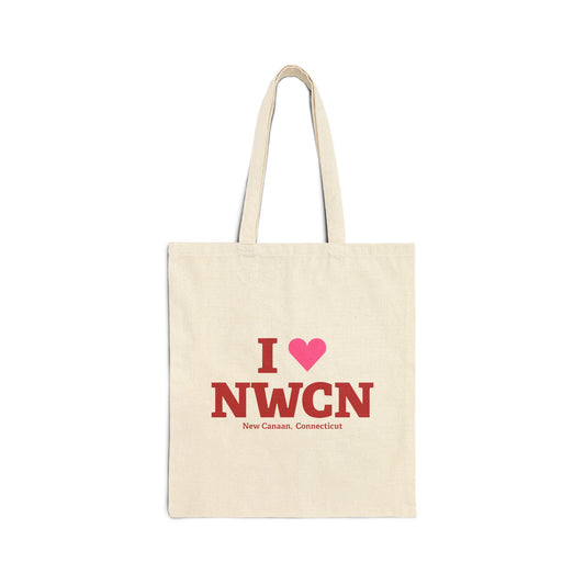 I Heart NWCN Cotton Canvas Tote Bag