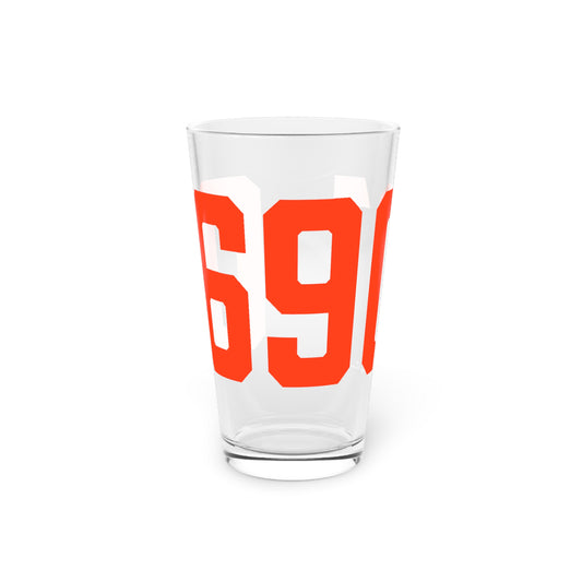 06901 Stamford Connecticut Zip Code Pint Glass, 16oz