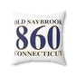 Old Saybrook 860 Connecticut Spun Polyester Square Pillow