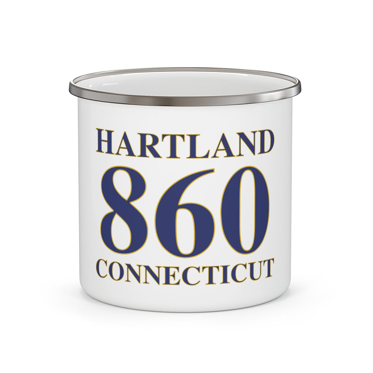 Hartland 860 Connecticut  Enamel Camping Mug