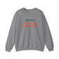 Goose Shows Are My Happy Place - Orange & Green Unisex Heavy Blend™ Crewneck Sweatshirt