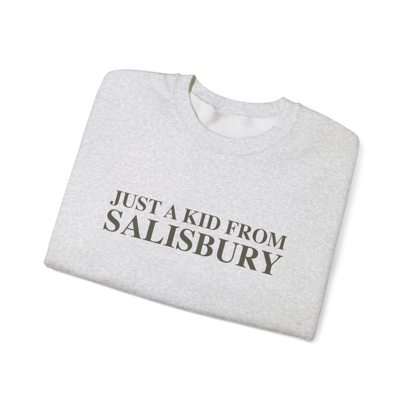 Just a kid from Salisbury Unisex Heavy Blend™ Crewneck Sweatshirt
