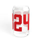 06824 Fairfield Connecticut Zip Code Sipper Glass, 16oz