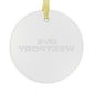 Love Westport Glass Ornaments
