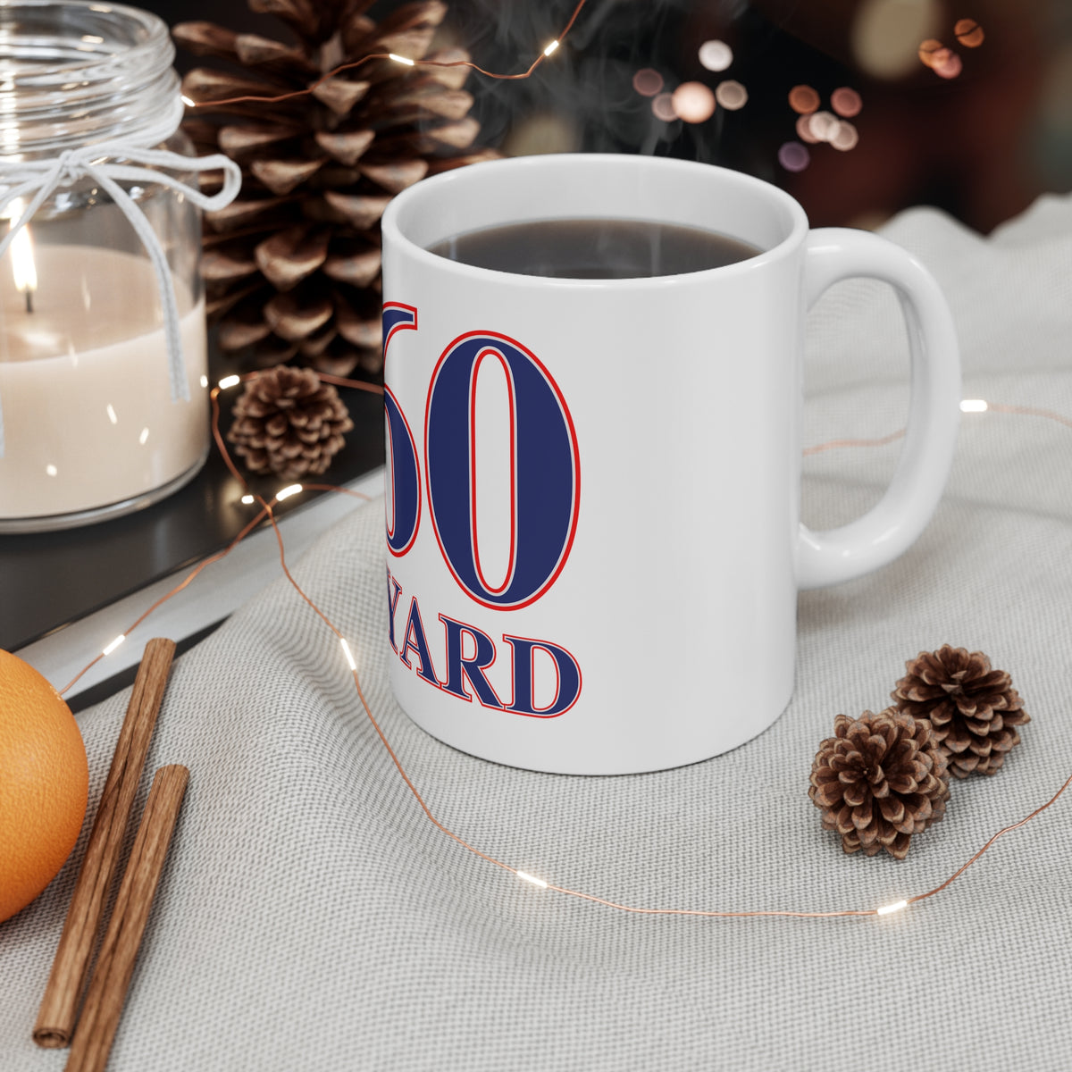 860 Ledyard Red, White & Blue Mug 11oz