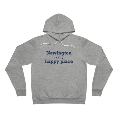 Newington is My Happy Place Unisex Sponge Fleece Pullover Hoodie