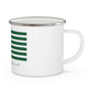 Bozrah Connecticut St. Patrick’s Day Flag Enamel Camping Mug