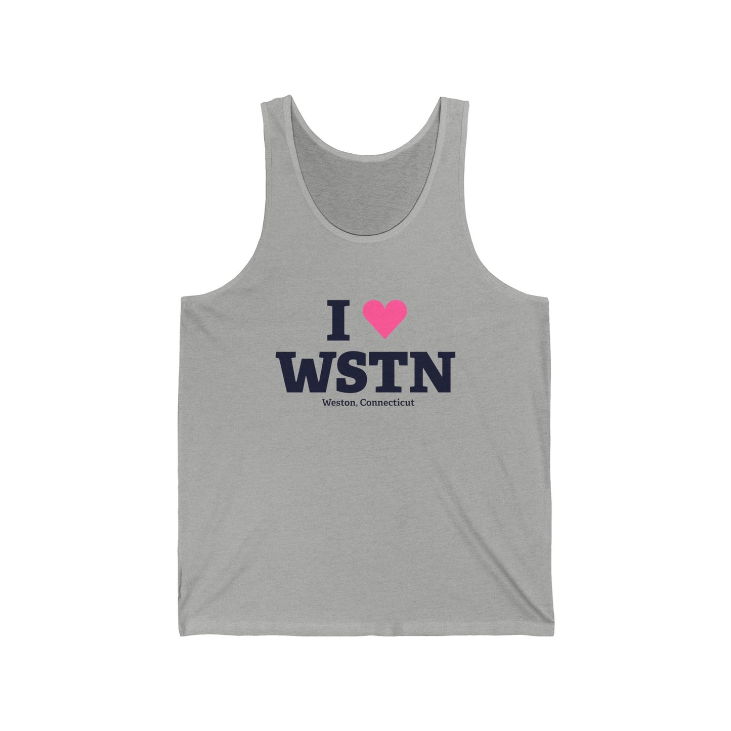 I Heart WSTN Unisex Jersey Tank Top