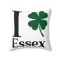 I Clover Essex Spun Polyester Square Pillow