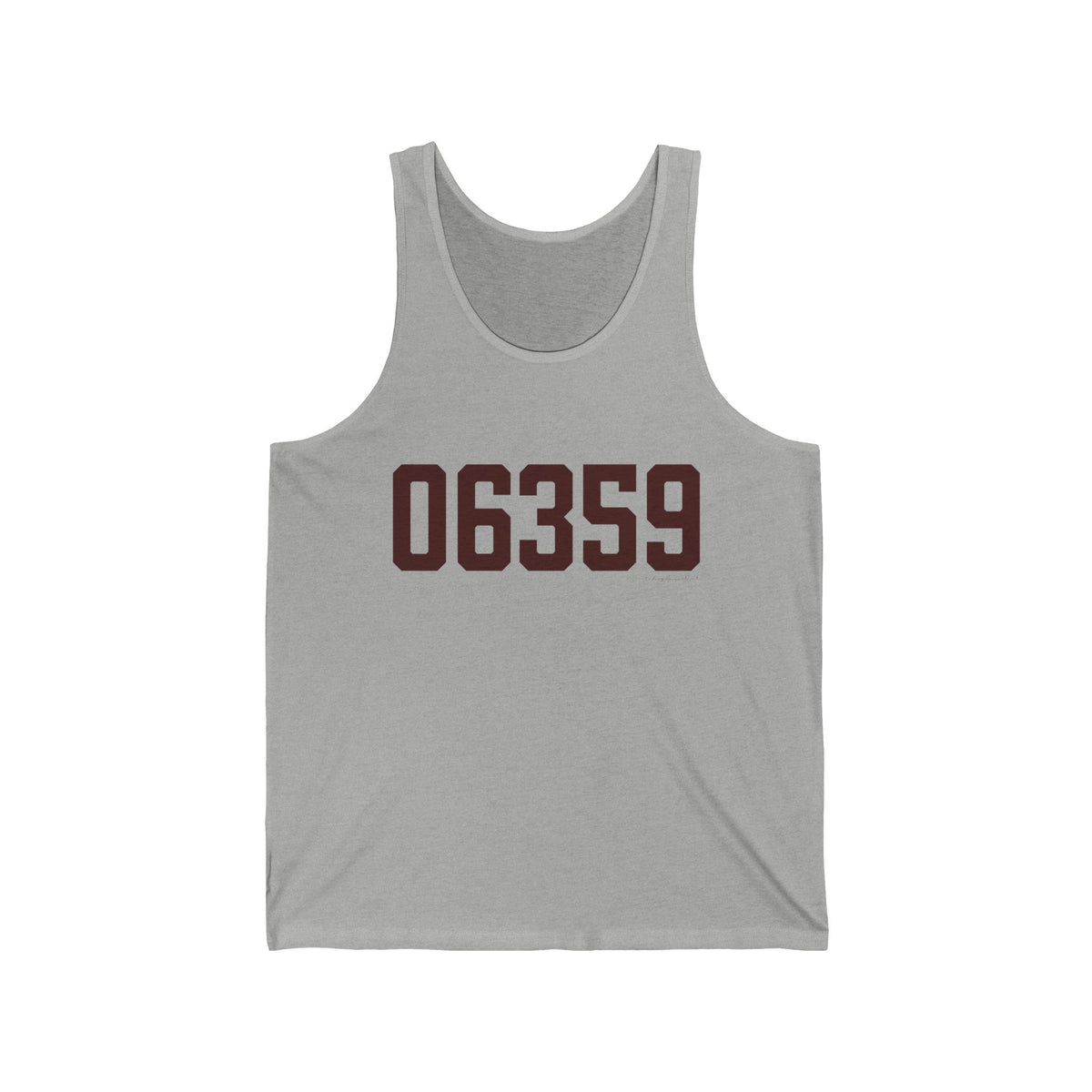 06359 North Stonington Connecticut Zip Code Unisex Jersey Tank Top