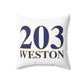 203 Weston Spun Polyester Square Pillow
