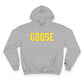 Goose ZIp Code Yellow & Pink  Champion Hoodie