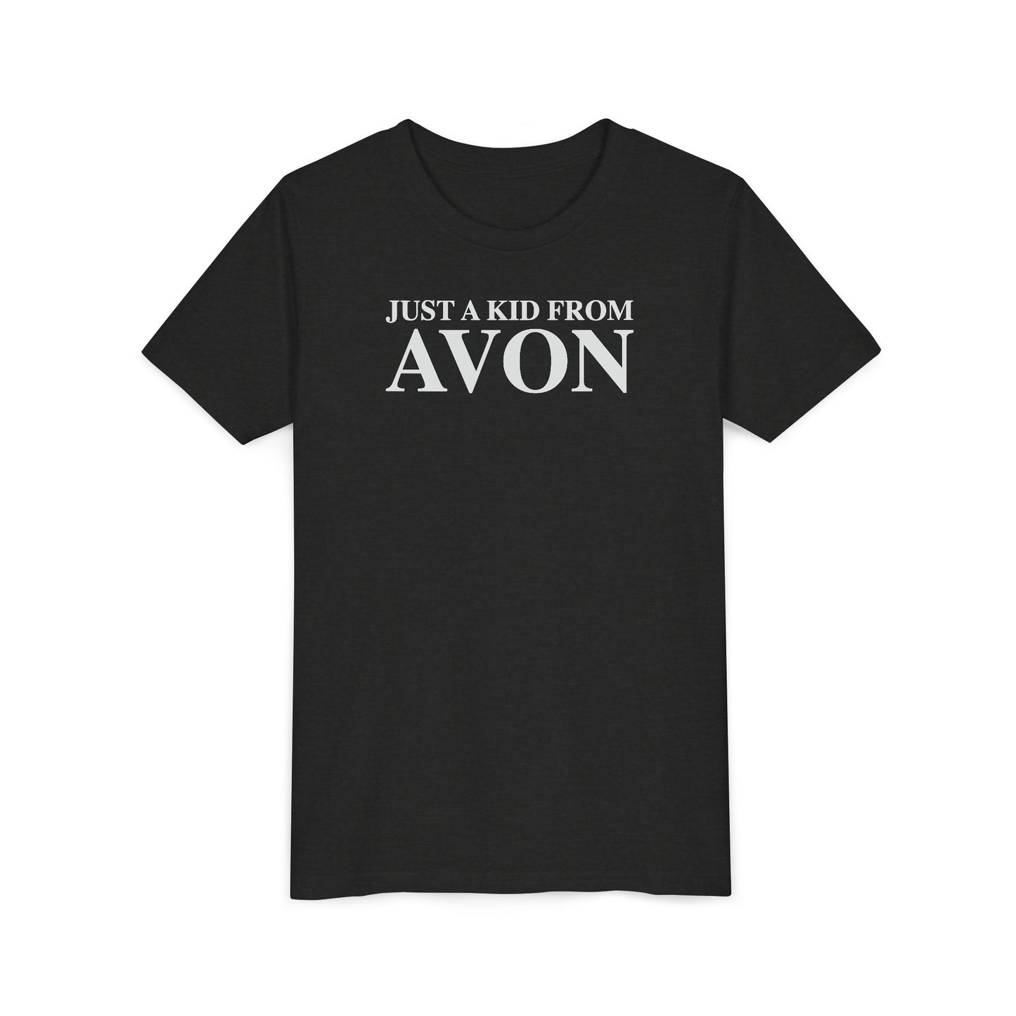 Just a kid from Avon Youth Short Sleeve T-Shirt