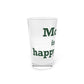 Morris is My Happy Place Pint Glass, 16oz