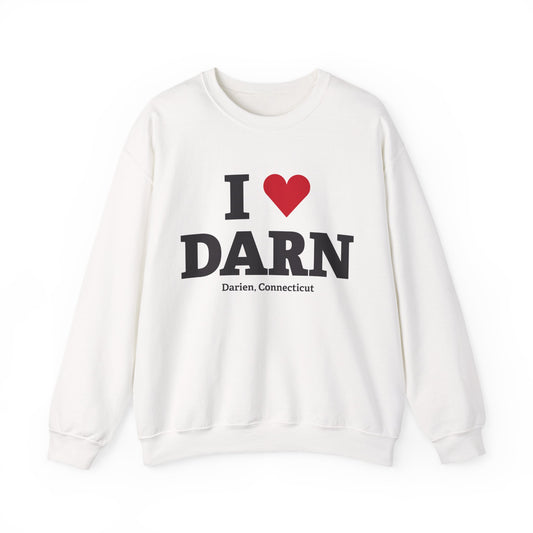 I Heart DARN Unisex Heavy Blend™ Crewneck Sweatshirt
