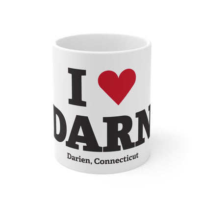 I Heart DARN Mug 11oz