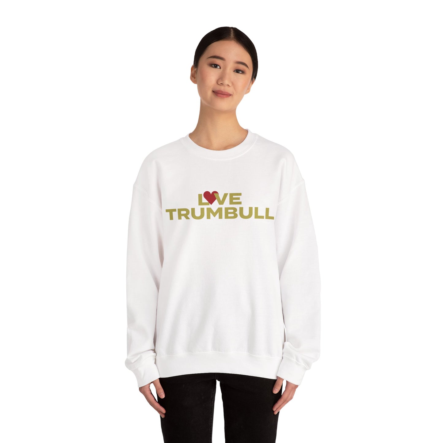 Love Trumbull Unisex Heavy Blend™ Crewneck Sweatshirt