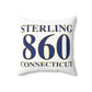 Sterling 860 Connecticut Spun Polyester Square Pillow