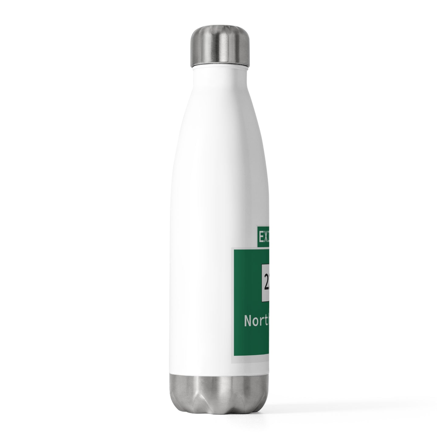Vintage WCP Exit 63 Sign 20oz Insulated Bottle