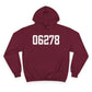 06278 Ashford CT Zip Code Champion Hoodie