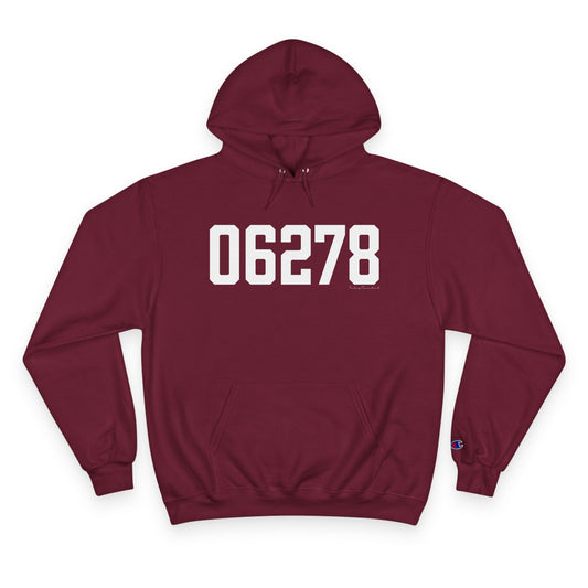 06278 Ashford CT Zip Code Champion Hoodie