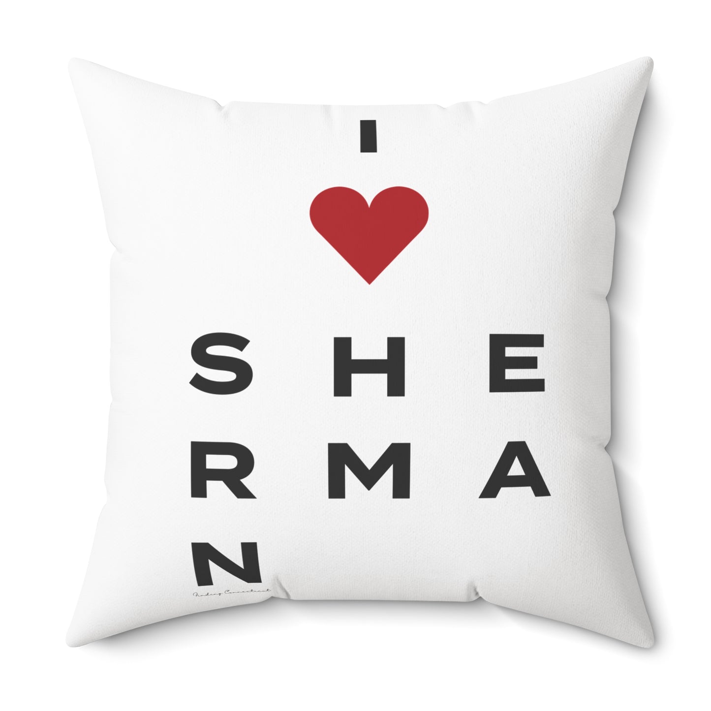 Sherman Vision Spun Polyester Square Pillow