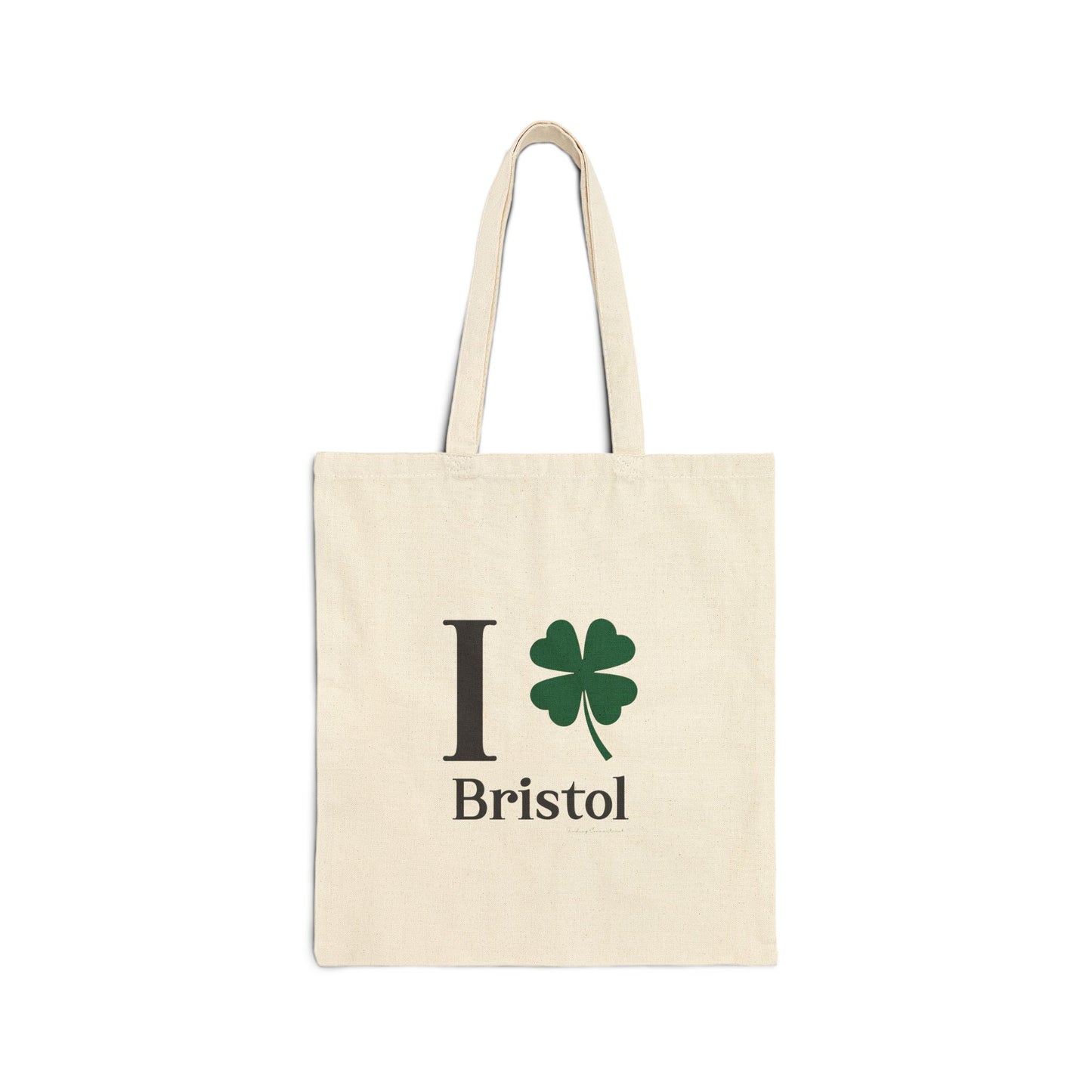 I Clover Bristol Cotton Canvas Tote Bag
