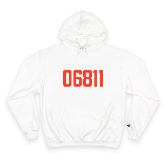 06811 Danbury Connecticut Zip Code Champion Hoodie Sweatshirt
