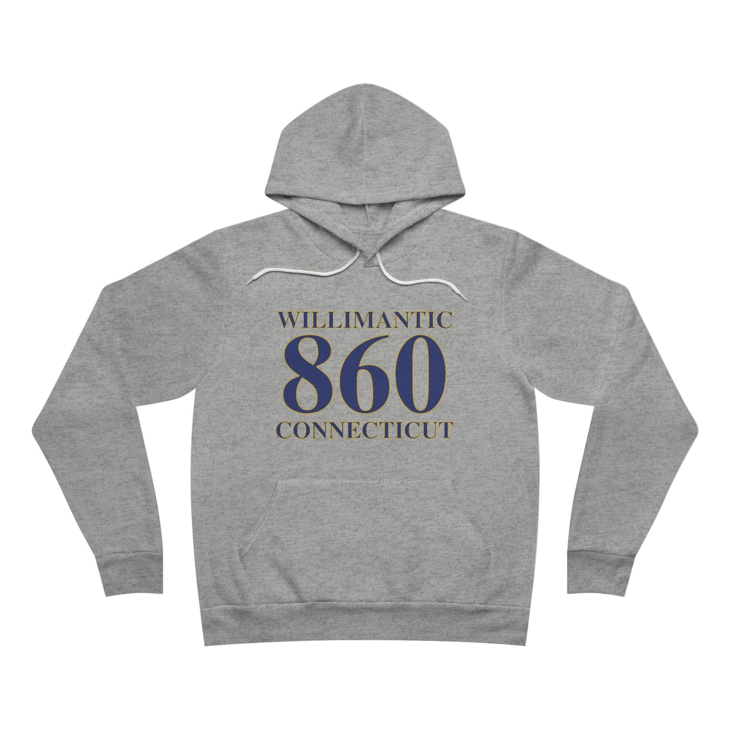 Willimantic 860 Connecticut  Unisex Sponge Fleece Pullover Hoodie