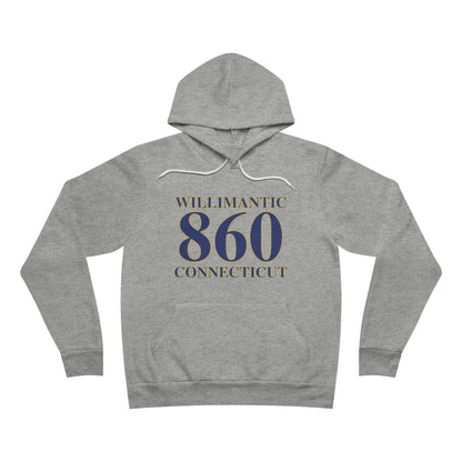 Willimantic 860 Connecticut  Unisex Sponge Fleece Pullover Hoodie