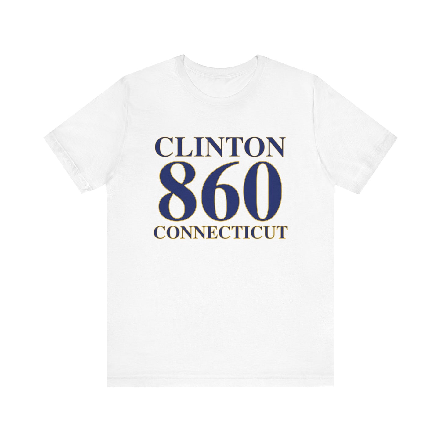 Clinton 860 Connecticut Unisex Jersey Short Sleeve Tee