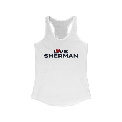Love Sherman Women's Ideal Racerback Tank Top