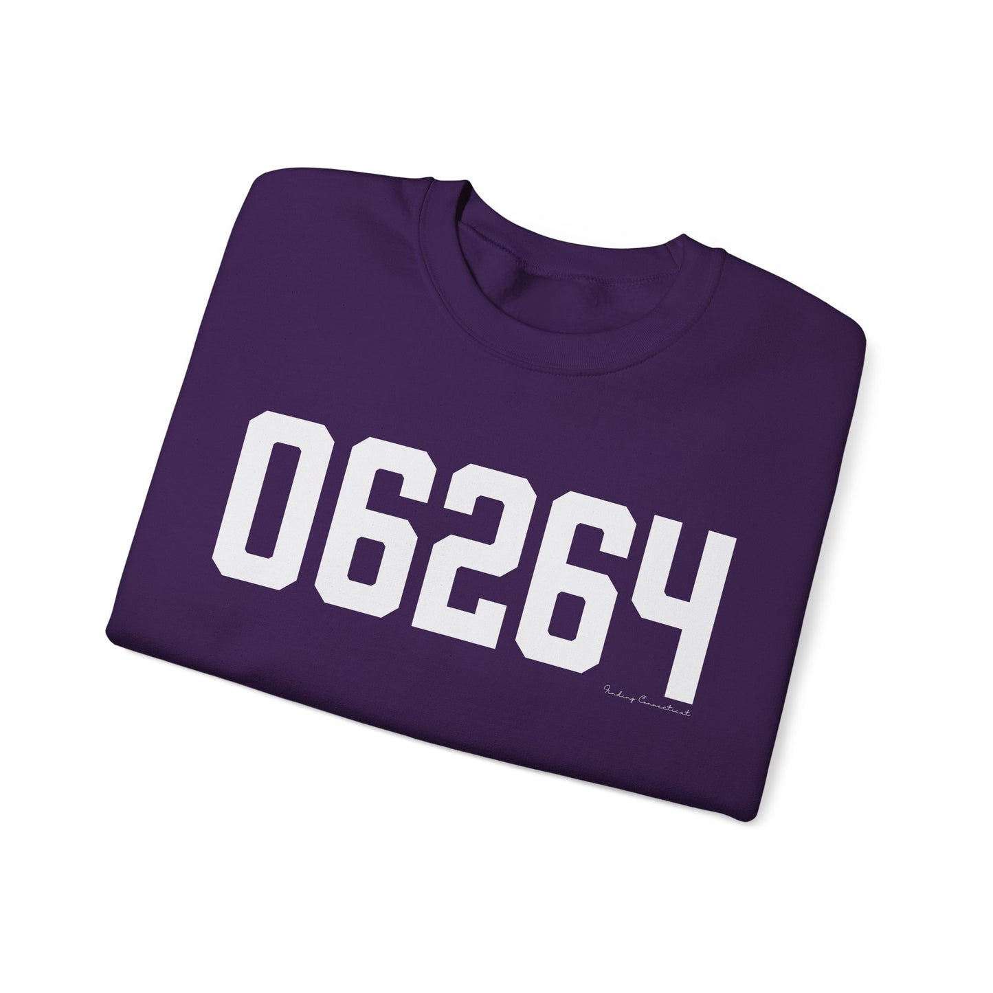 06264 Scotland CT Zip Code Unisex Heavy Blend™ Crewneck Sweatshirt