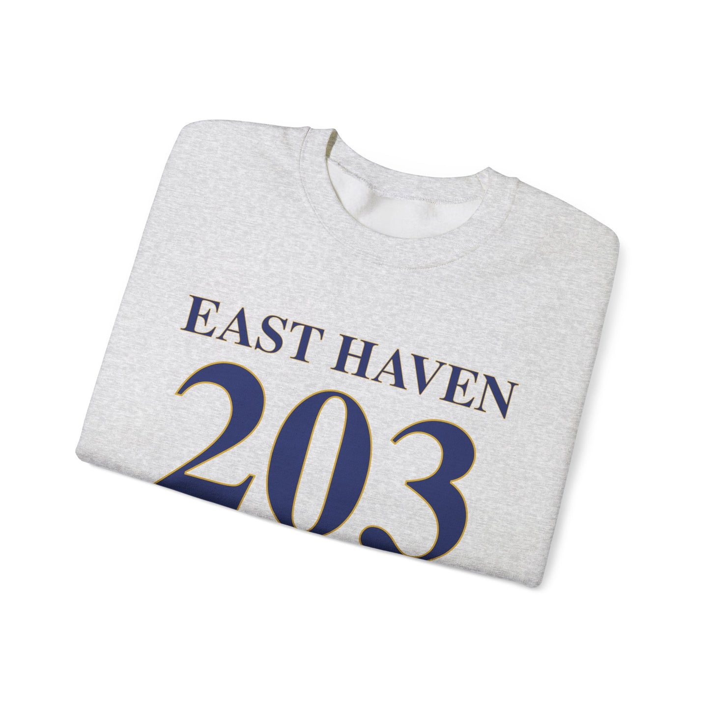 East Haven 203 Connecticut Unisex Heavy Blend™ Crewneck Sweatshirt