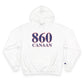 860 Canaan Red White & Blue Champion Hoodie