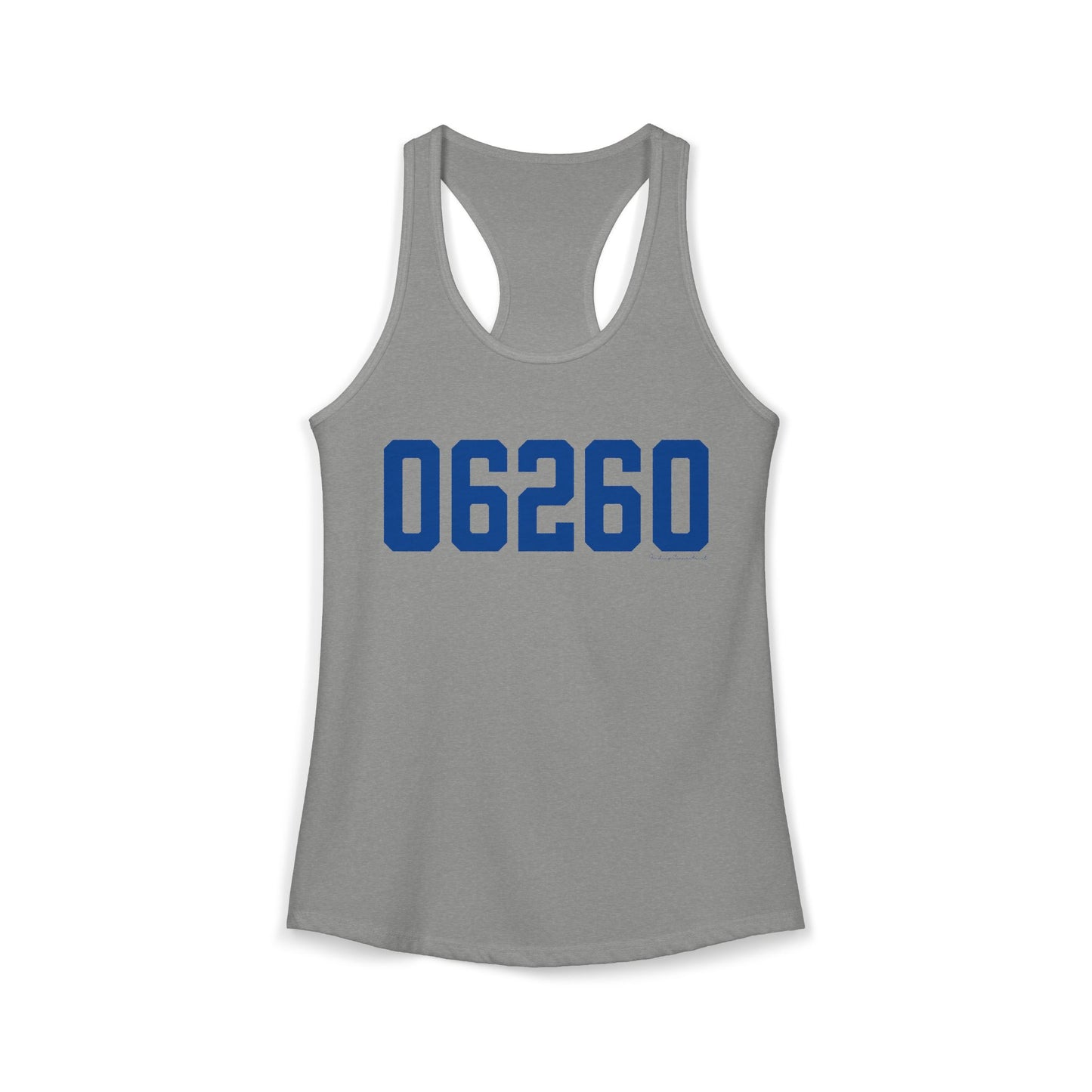 06260 Putnam Connecticut Zip Code Women's Ideal Racerback Tank Top