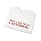Just a kid from Canterbury Unisex Heavy Blend™ Crewneck Sweatshirt