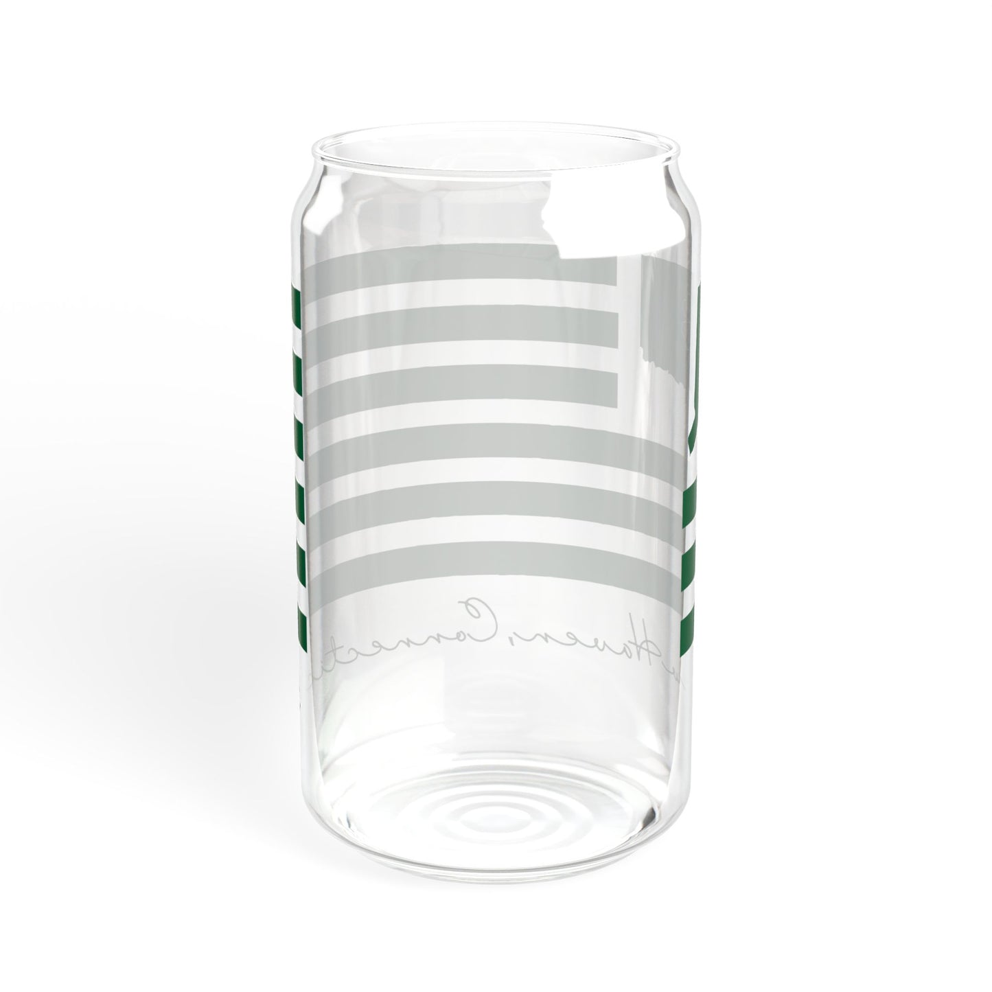 New Haven Connecticut St. Patrick’s Day Flag Sipper Glass, 16oz