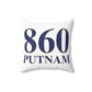 860 Putnam Spun Polyester Square Pillow