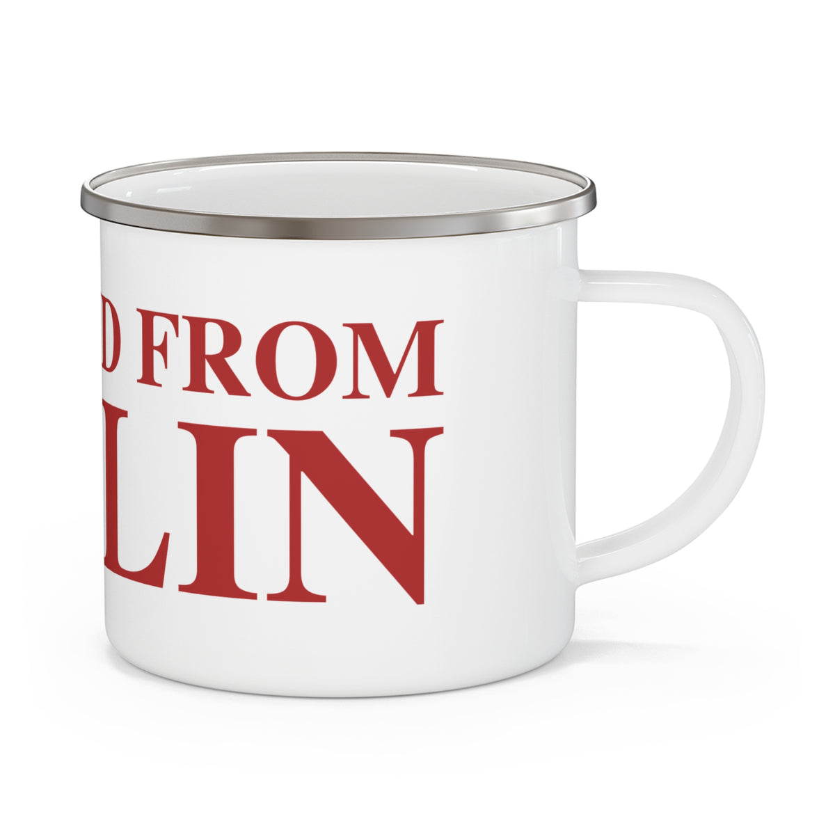 Just a kid from Berlin Camping Mug