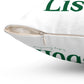 I Clover Lisbon Spun Polyester Square Pillow