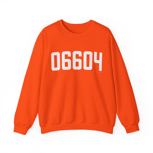 06604 Bridgeport CT Zip Code Unisex Heavy Blend™ Crewneck Sweatshirt