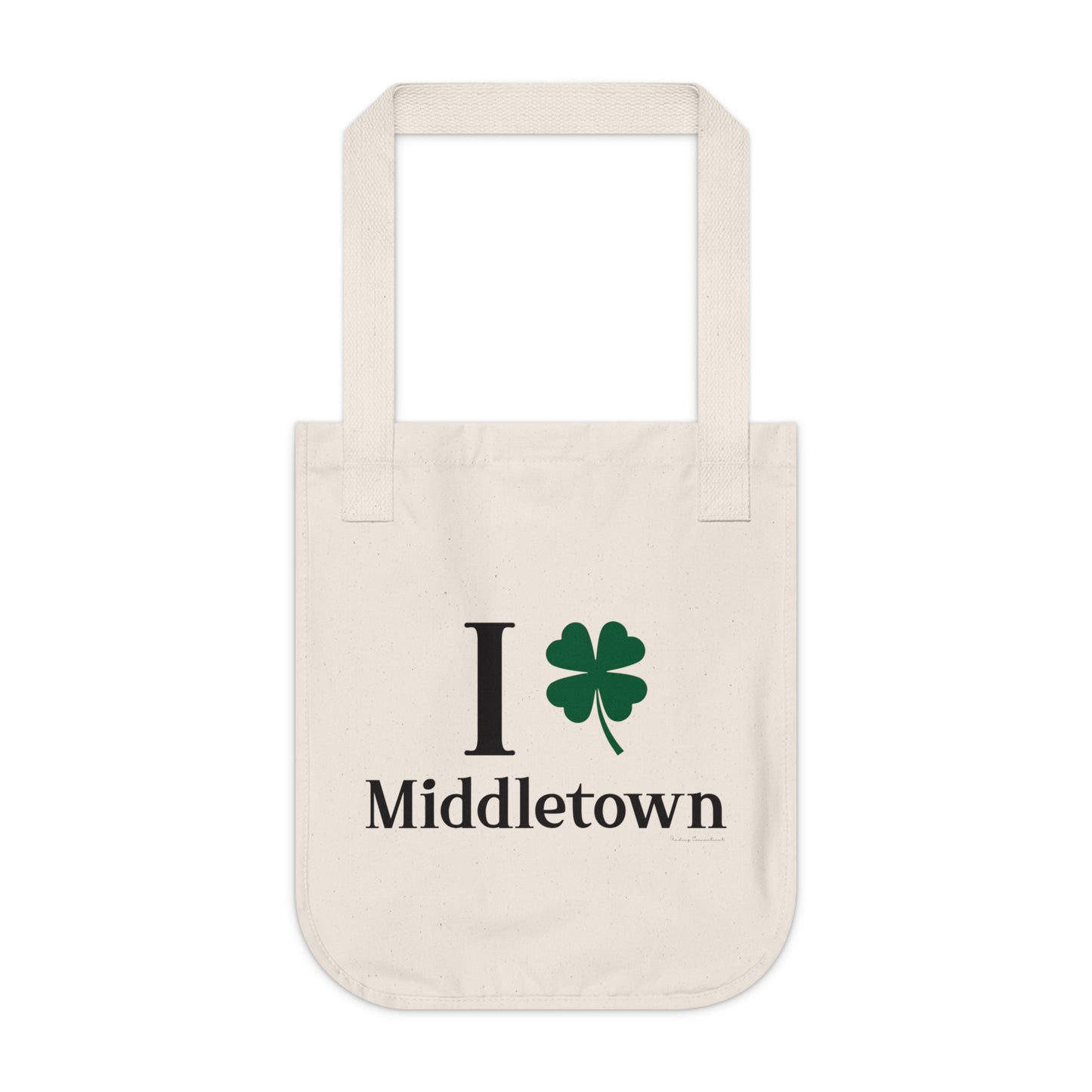 I Clover Middletown Organic Canvas Tote Bag