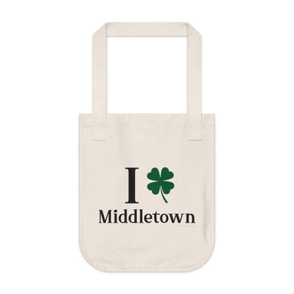 I Clover Middletown Organic Canvas Tote Bag
