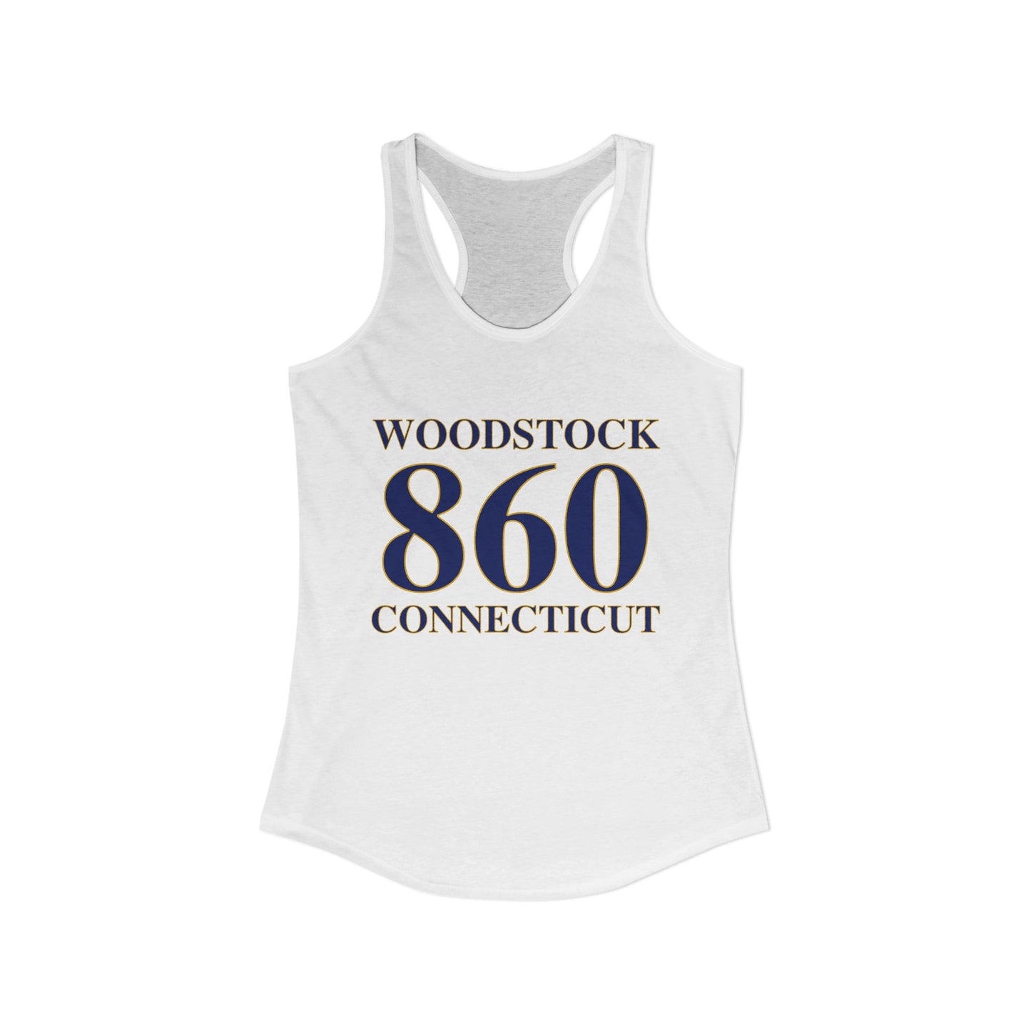 Woodstock 860 Connecticut Women's Ideal Racerback Tank Top